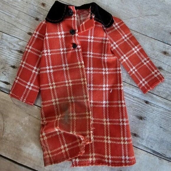 Mattel Other - Mattel 1976 Barbie Skipper Best Buy #9121 Red Plaid Jacket Black Collar TLC Rare